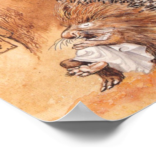 珍しい髪型 ポスター (角)