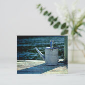 珍しく美しいポストカード（じょうろ） ポストカード (スタンド正面)