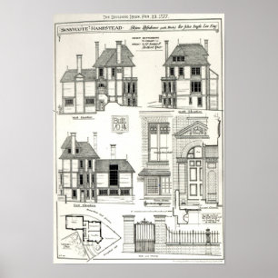珠玉の住宅Sunnycote、Hampstead、 ポスター