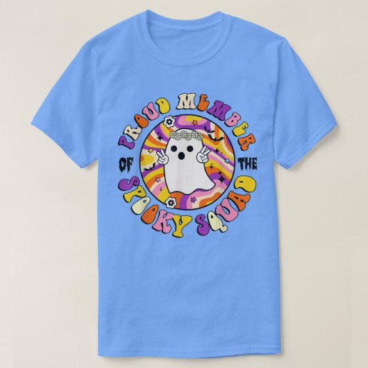 班誇りを持ったの一員不気味 Tシャツ (デザイン正面)