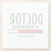 現おもしろい在の医科学生 ガラスコースター (裏面)