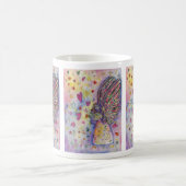 現れる宇宙エンジェルアートコーヒーマグまたはカップ コーヒーマグカップ (中央)