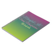 現れろ!ビジョンボードスパイラルフォトノートブック ノートブック (左側)