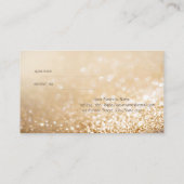 現エレガントスタイリッシュ在《写真》ぼけ味紹介カード 紹介カード (裏面)