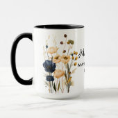 現パーソナライズされた現フローラ マグカップ (左)