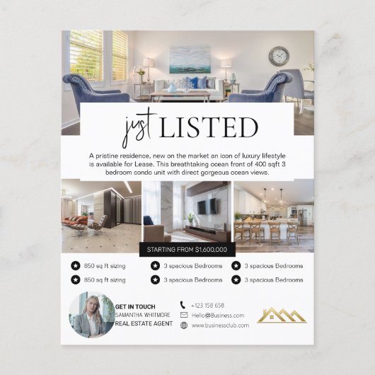 現モダン在の財実在産 チラシ (正面)