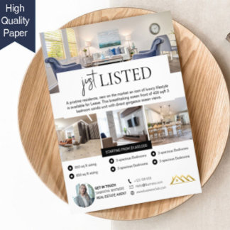 現モダン在の財実在産 チラシ