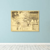 現世 キャンバスプリント (インサイチュ (ウッドフロア))