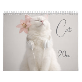 現代でかわいい猫の面白い写真 カレンダー