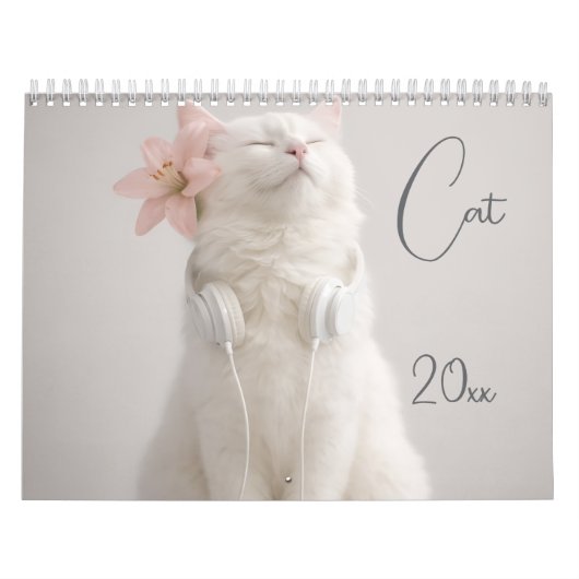 現代でかわいい猫の面白い写真 カレンダー (カバー)