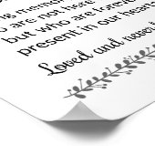 現代のこのキャンドルが燃える記念の結婚式 ポスター (角)