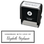 現代のエレガントな手作り品 愛を込めて セルフインキングスタンプ (インサイチュ)
