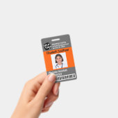  現代のカスタマイズ可能な医師アシスタントIDカード バッジ (手持ち)