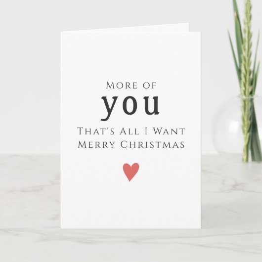 現代のクリスマスの魔法を体験しよう カード (正面)