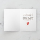 現代のクリスマスの魔法を体験しよう カード (内部)