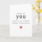 現代のクリスマスの魔法を体験しよう カード (黄色い花)