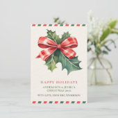 現代のクリスマス シーズンカード (スタンド正面)