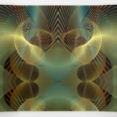 現代のゴールドスワール・キンセアニエラ 三つ折り招待状 (内部中)