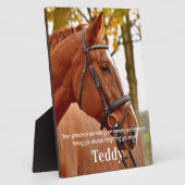 現代のシンプルな写真　哀悼　追悼　メモリアル フォトプラーク (側面)