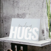 現代のテキスト 送る ハグ 思ってるよ カード