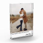 現代のフォトブロック　新婚夫婦のための特別な贈り物 フォトブロック (左)