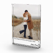 現代のフォトブロック　新婚夫婦のための特別な贈り物 フォトブロック (右)