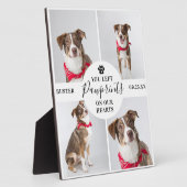 現代のペット追悼プレート|ペットの死 愛犬/愛猫 フォトプラーク (側面)