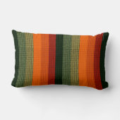 現代のモザイクパターン ランバークッション (裏面)