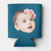 現代のユニークな誕生日写真ギフト 缶クーラー (正面)