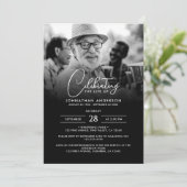 現代のライフセレブレーション・ファイナル・メモリアルフォト 招待状 (スタンド正面)