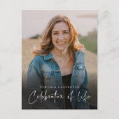 現代のライフセレブレーション・メモリアル・ファイナル ポストカード (正面)