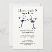 現代の乾杯 笑い 涙 カクテル 引退 招待状 (正面)