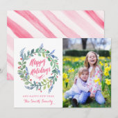 現代の休日 | お休みを楽しんで シーズンカード (正面/裏面)