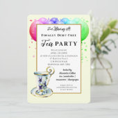 現代の借金ゼロパーティーの招待状 招待状 (スタンド正面)