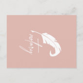 現代の公証人写真レビュー＆感謝写真 ポストカード (裏面)