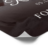 現代の写真による人生の祝い・追悼式の記念 ポスター (角)