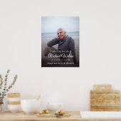 現代の写真による人生の祝い・追悼式 ポスター (キッチン)