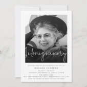 現代の写真を愛する記憶に 招待状 (正面)