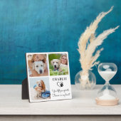 現代の写真コラージュ オーダーメイド ペット 犬 追悼記念 フォトプラーク (インサイチュ)