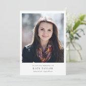 現代の写真葬儀 追悼式 生涯の記念祭 プログラム (スタンド正面)