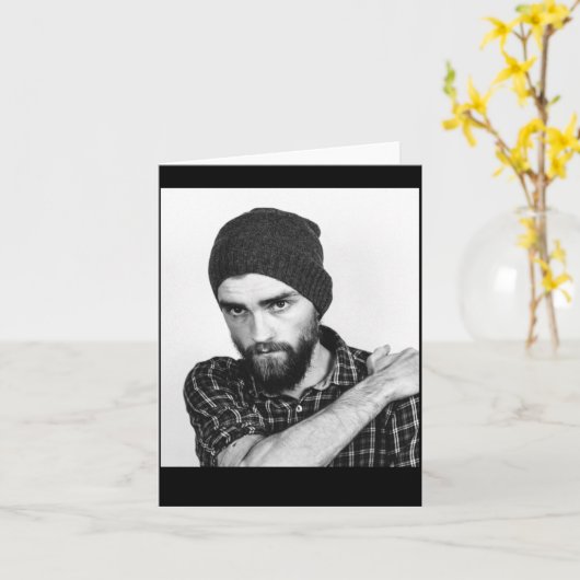 現代の写真 カード (黄色い花)