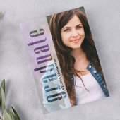 現代の写真 卒業パーティー テンプレート