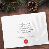 現代の冬の風景 | ホリデー・グリーティングズ シーズンカード