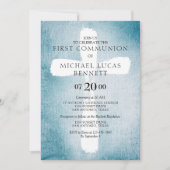 現代の初めての聖体拝領招待状 招待状 (正面)