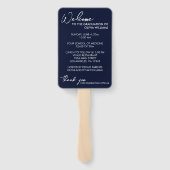 現代の医学部卒業おめでとう写真 ハンドファン (裏面)