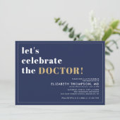 現代の医科大学卒業パーティー 招待状 (スタンド正面)