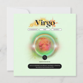 現代の十二星座・乙女座の名言 地のエレメント 招待状