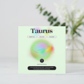 現代の十二星座 牡牛座の名言 地のエレメント 招待状 (スタンド正面)