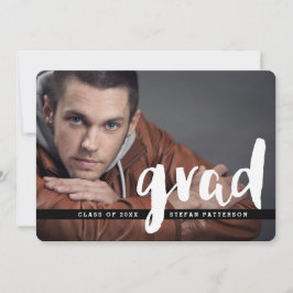 現代の卒業写真パーティー | 発表 招待状