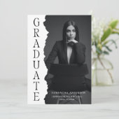 現代の卒業写真マガジン 卒業パーティー 招待状 (スタンド正面)